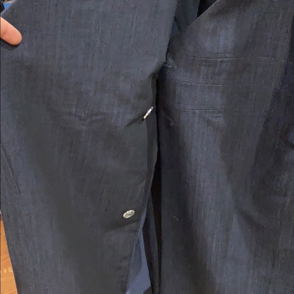 💕 Calvin Klein blue wrap dress nwt $175 💕 - Picture 9 of 12